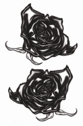 Goth Tattoos - Zwarte Rozen