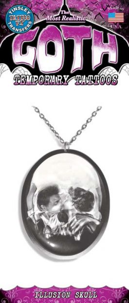 Gothic Tattoo - Illusion Skull