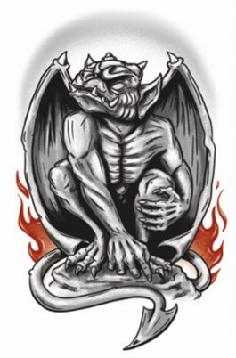 Goth Tattoos - Gargoyle