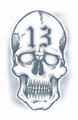 Prison Tattoos - 13 Skull