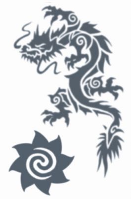 Tribal Tattoos - Tribal Draak