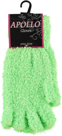 Carnaval Softy Fingerless Gloves Fluor Green
