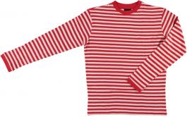 Carnaval T-Shirt Long Sleeve ''Dorus'' Red/White