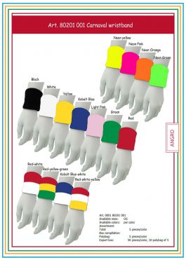 Carnaval Wrist-Band Green