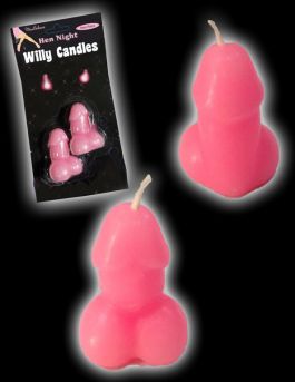 Pair of Willy Candles