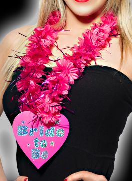 Hot roze krans 