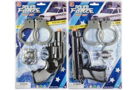 Police Gun w/badge & cuffs (BC)