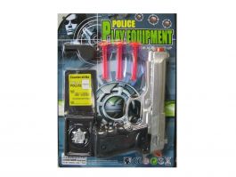 Police Gun w/badge (28cm)