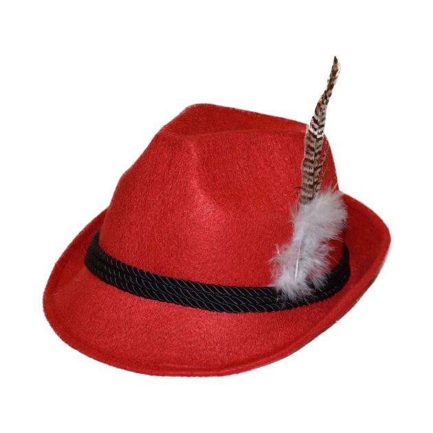 Jagershoedje Tirol (rood)