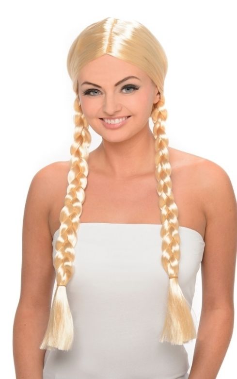Blonde Platinum Pruik