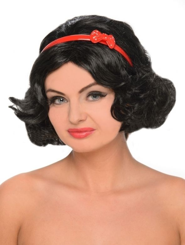 Sneeuwwitje Pruik & Headband
