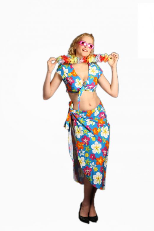 Hawai Babe (2-delig) ass kleur / Dames: S / 36