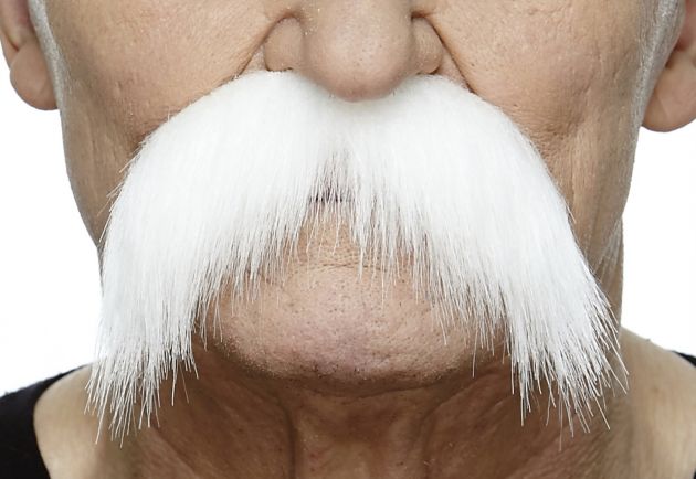Mustache Wally White