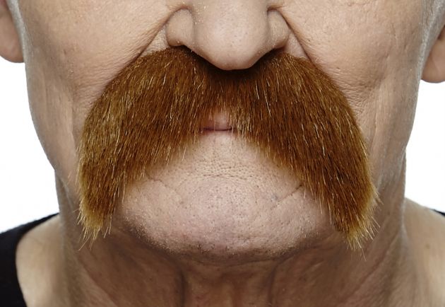 Mustache Wally Red