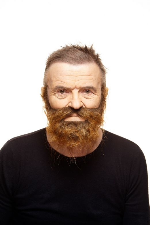 Mustache with Beard Onno Brown