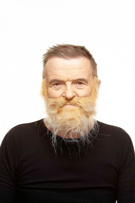 Mustache with Beard Onno Blonde