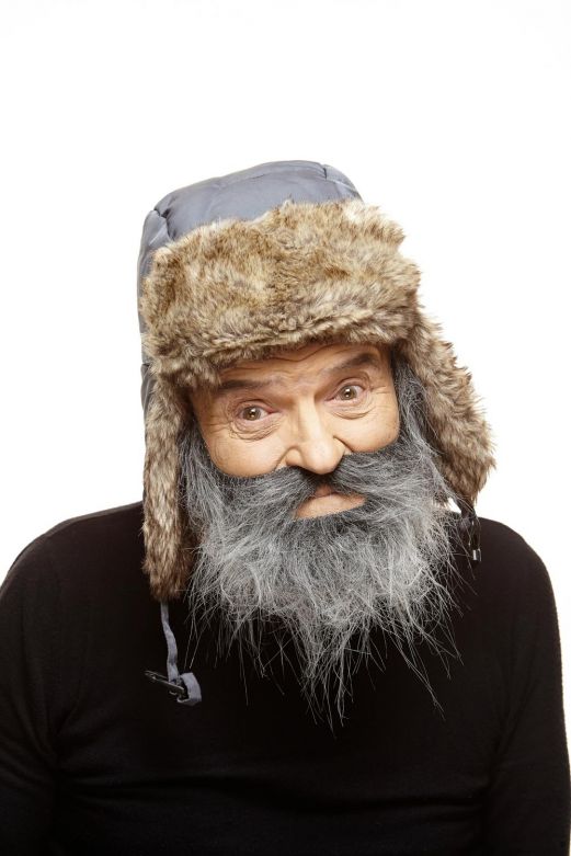 Mustache with Beard Onno Grey