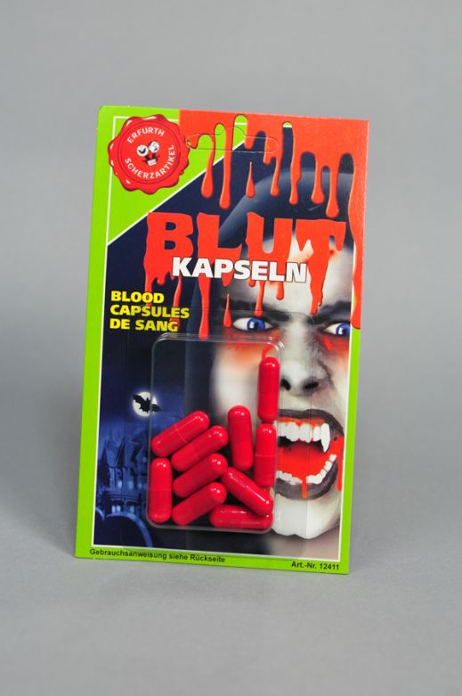 Blood Capsules Red (10 PCS)