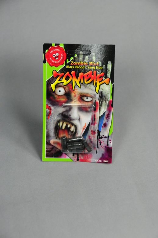 Zombieblood (black) 5 pieces on card