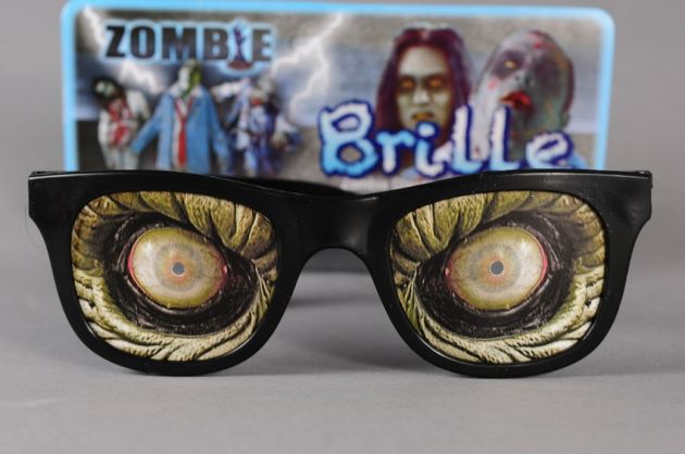 Zombie Glasses on card