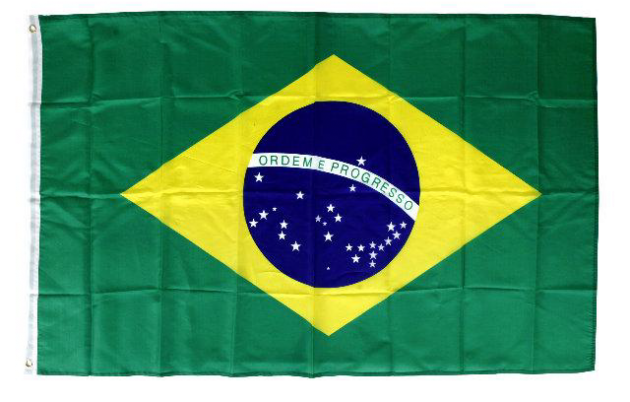 Vlag Brazilie / 3XL