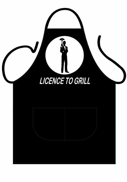 BBQ Schort Deluxe - Licence to Grill / One-size