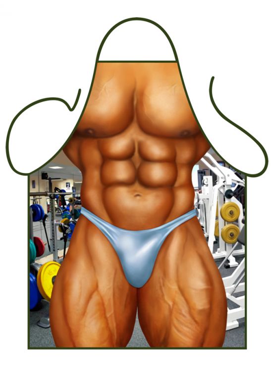 Fun Schort - Muscle Man / One-size