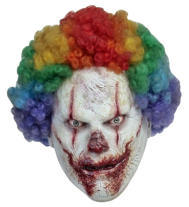 Volledig Hoofdmasker - CLOWN: Clown / One-size