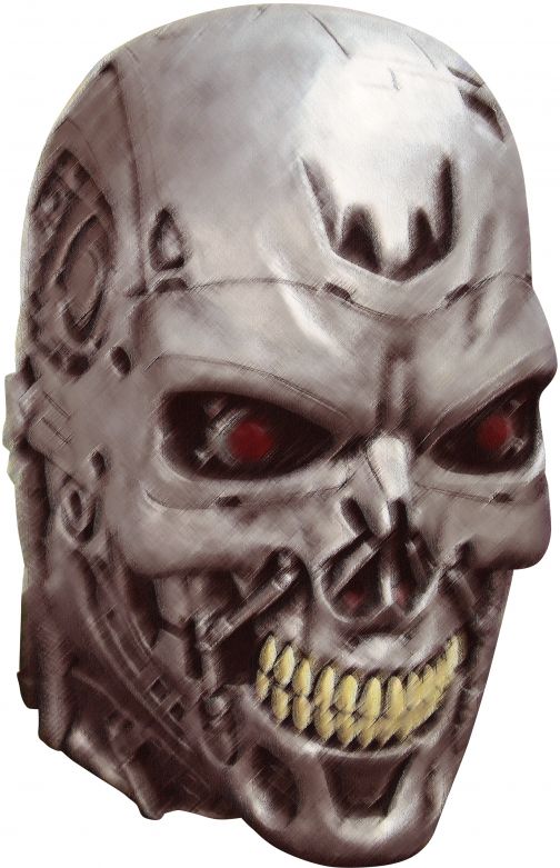 Volledig Hoofdmasker - Terminator 2: Endoskull / One-size