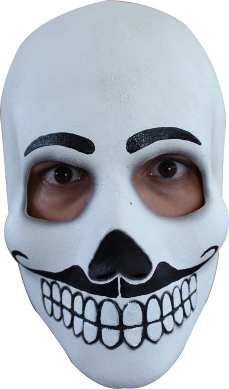 Volledig Hoofdmasker - Day of the Dead: Catrin / One-size
