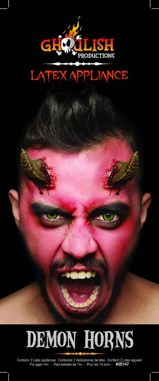 Applicatie- Demon Horns / One-size