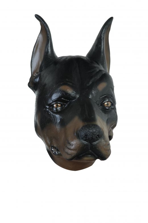 Volledig Hoofdmasker - Doberman / One-size