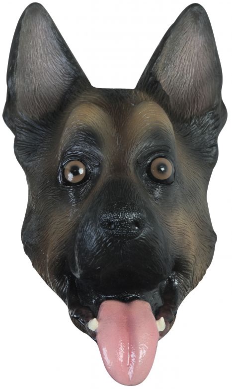 Volledig Hoofdmasker - German Shepherd / One-size