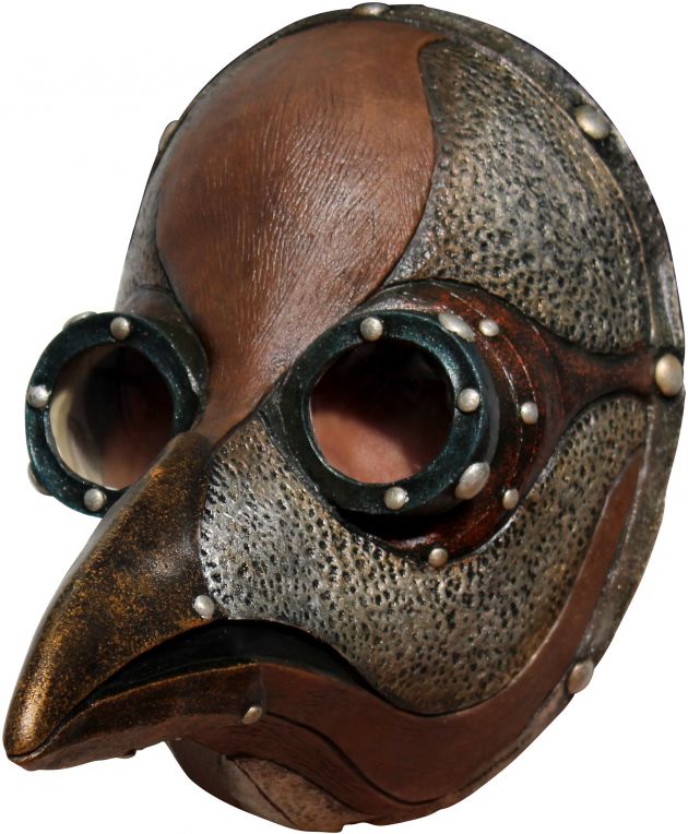 Volledig Hoofdmasker - Peste Steampunk / One-size