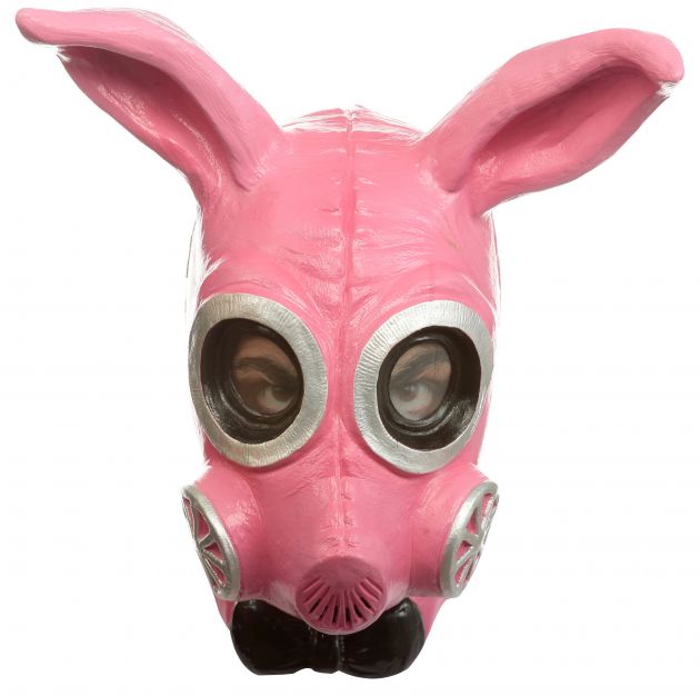 Volledig Hoofdmasker - Kinky Bunny Gas Mask / One-size