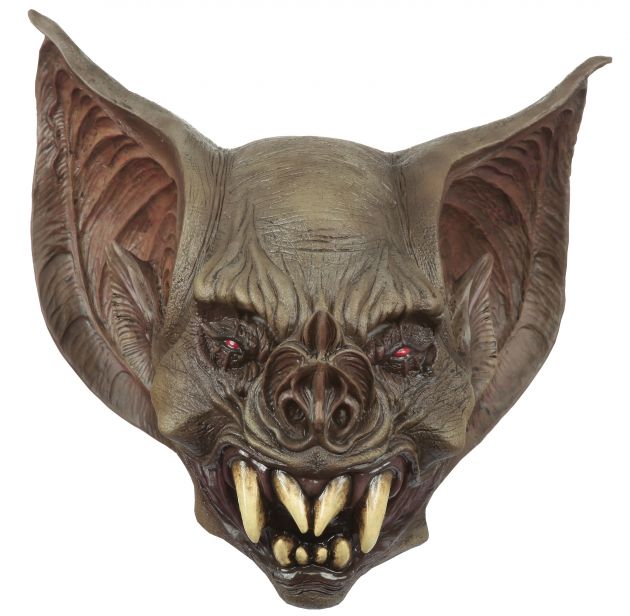 Volledig Hoofdmasker - Bat Creature / One-size