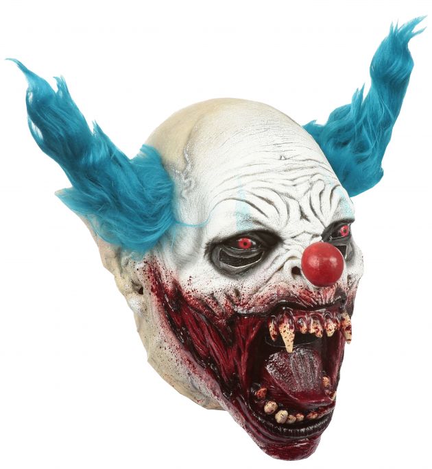 Volledig Hoofdmasker - Clown Vampire / One-size
