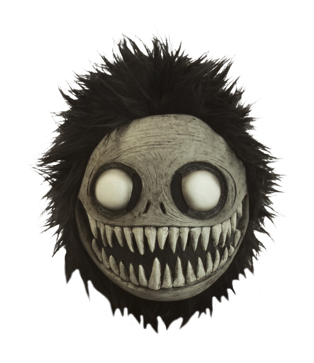 Gezichtsmasker met haar - CREEPYPASTA - Nightmare / One-size