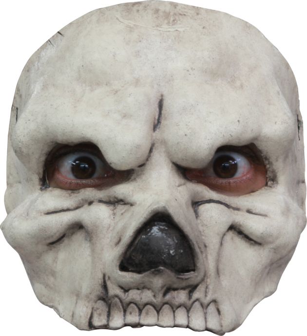 Half Masker - Skull White / One-size
