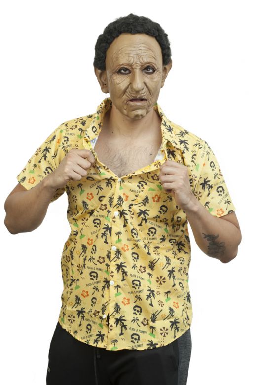 Gezichtsmasker met haar - Cubaanse Joe / One-size