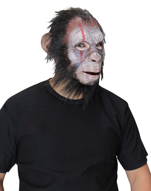 Gezichtsmasker met haar - Julius War Ape / One-size