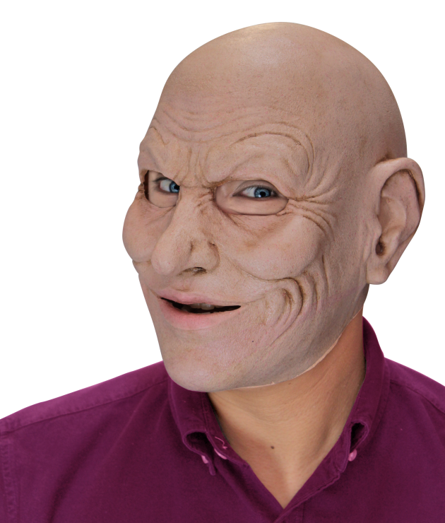 Volledig Hoofdmasker - Crazy Jack / One-size
