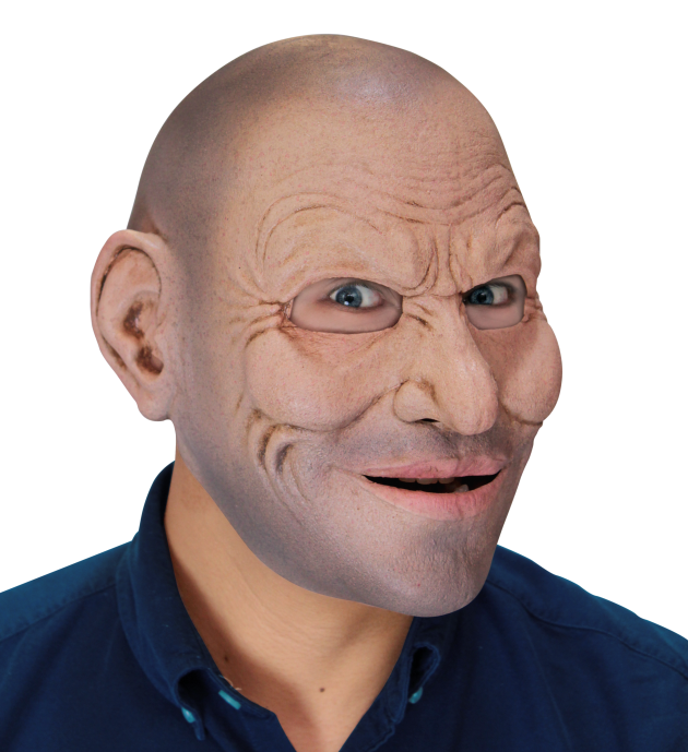 Volledig Hoofdmasker - Crazy Thug Jack / One-size