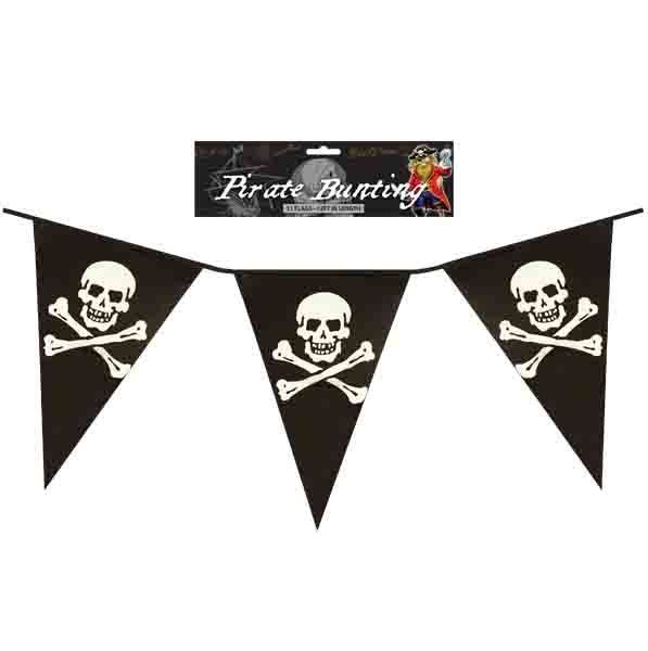 Bunting Pirate 365CM with 11 Flags