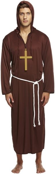 ADULT MONK one size (ECONOMY)