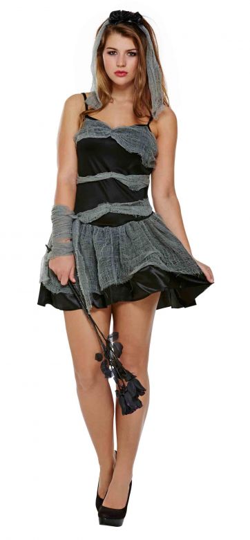ADULT DEAD & BURIED BRIDE one size (ECONOMY)