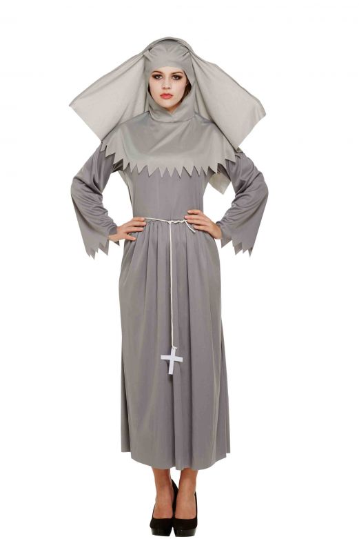 ADULT SPIRIT SISTER NUN one size (ECONOMY)