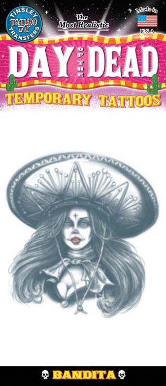 Day Of The Dead Tattoo Bandita