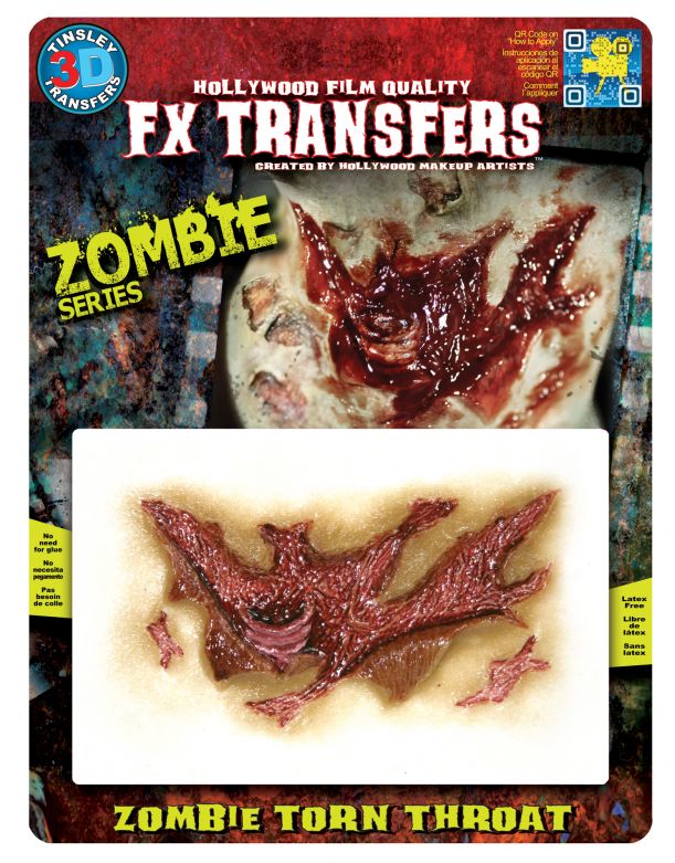 Zombie FX Transfers - Zombie Gescheurde Keel