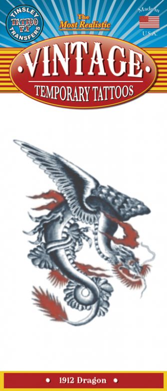 Vintage Tattoos - Draak 1912